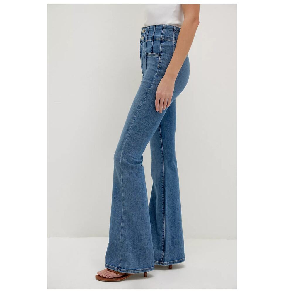 NEW Free People We the Free Jayde Flare Jeans Size 30 - Picture 4 of 13